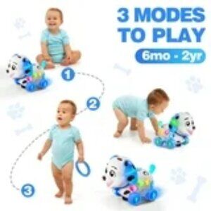 Bilingual Educational Puppy - ABCs, 123s, & Music - Ages 6-18 Months- Open Box